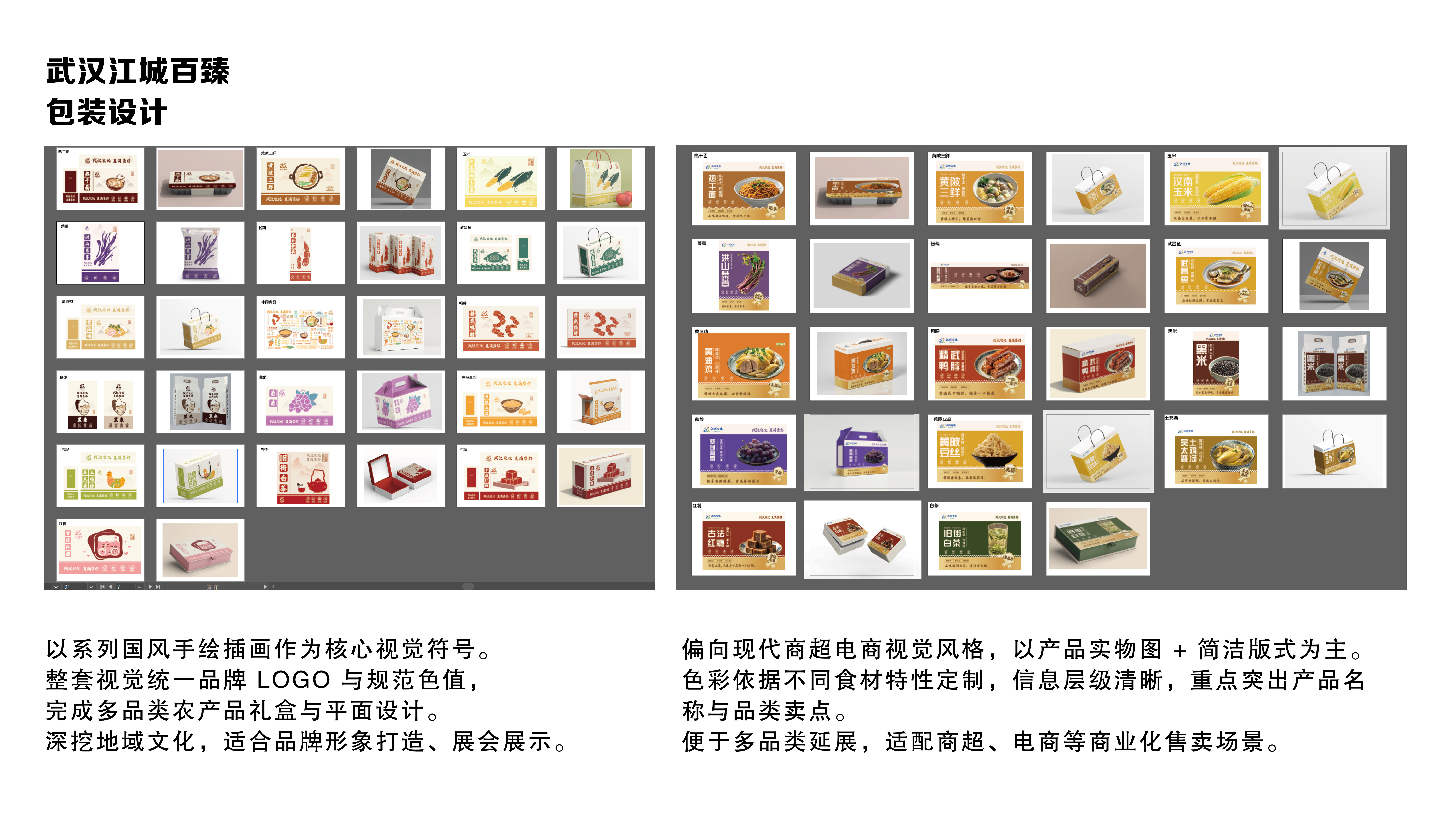 江城百臻包装设计 — 品牌视觉与系列包装